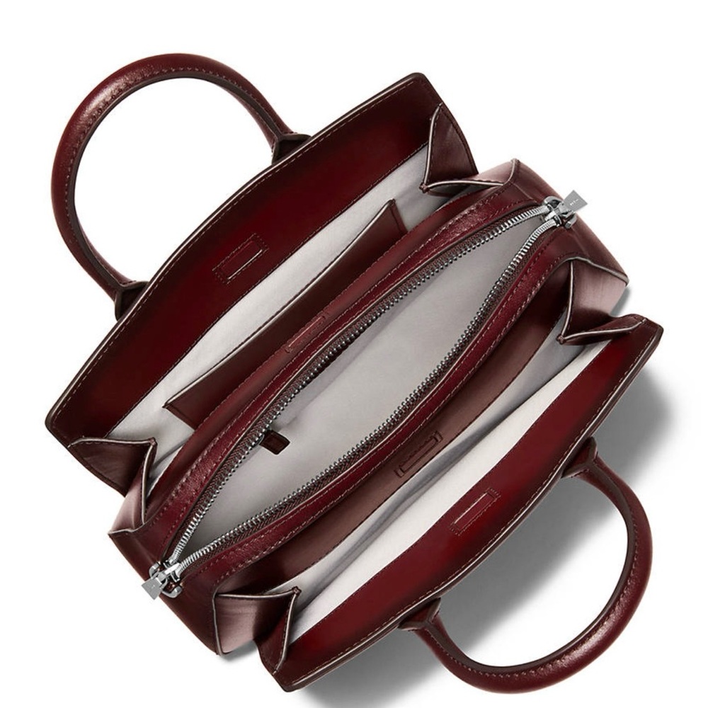 Michael Kors Laila oxblood Satchel - Picture 11 of 13